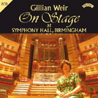 Gillian Weir On Stage at Symphony Hall, Birmingham